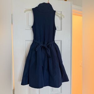 Polo Ralph Lauren Navy Blue Sleeveless Kids Dress size 8-10